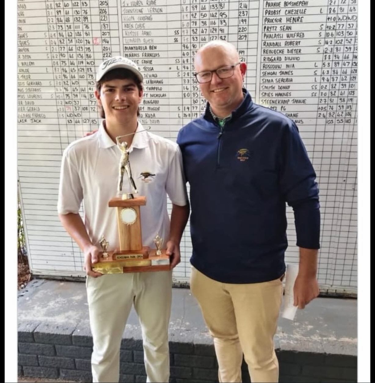 𝗢𝗨𝗗-𝗦𝗞𝗢𝗟𝗜𝗘𝗥 𝗣𝗥𝗘𝗦𝗧𝗘𝗘𝗥 𝗜𝗡 𝗚𝗛𝗢𝗟𝗙 ⛳️ 

Baie geluk aan Gerald Fowler, matrikulant van 2025 wat die afgelope naweek die Schoemanspark Gholf-ope gewen het!

#fichietrots #fichiegholf #fichiealumni