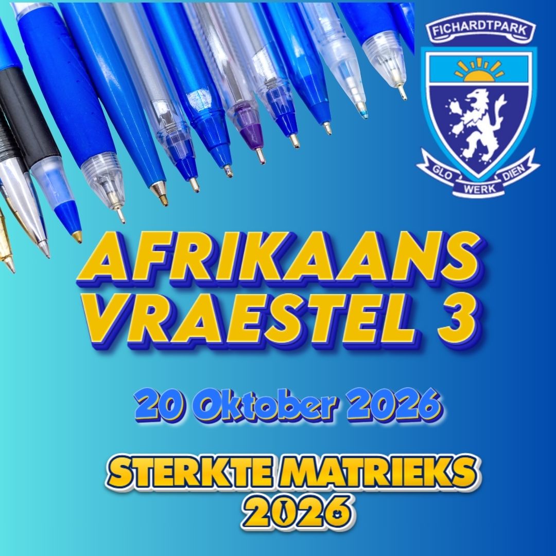 NSS EINDEKSAMEN 2026

"Wees sterk, wees vasberade. Moenie skrik nie, moenie bang wees nie, want Ek, die Here jou God, is by jou oral waar jy gaan." Josua 1:9

#fichieakademie #joudrome #joutoekoms #onspassie