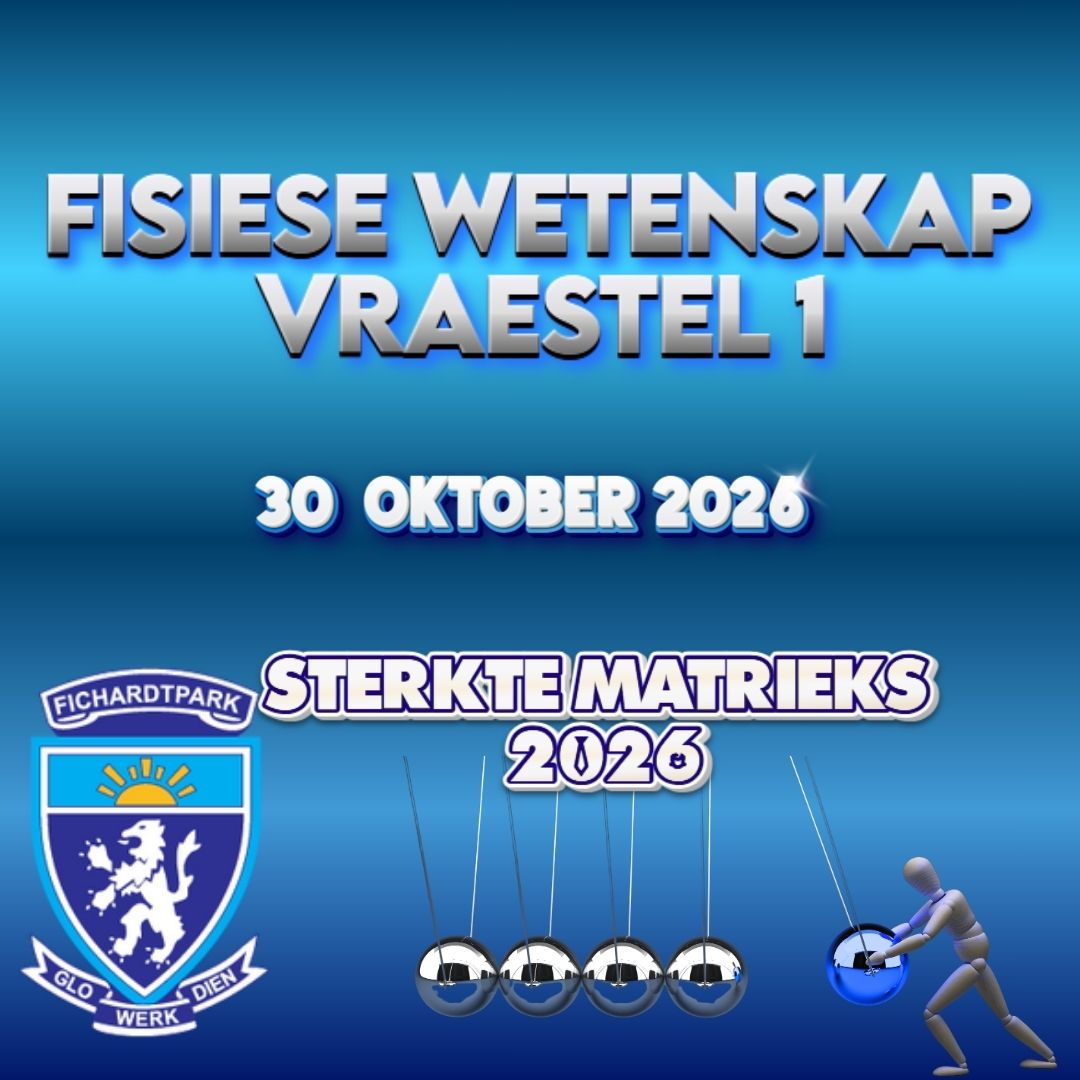 NSS EINDEKSAMEN 2026:

"Dit is die dag wat die Here gemaak het; laat ons juig daaroor en bly wees." Psalm 118:24

#fichieakademie #joudrome #joutoekoms #onspassie